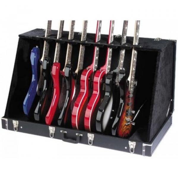 Stagg Case For 8 Electric Or 4 Acoustic Guitar #1 image