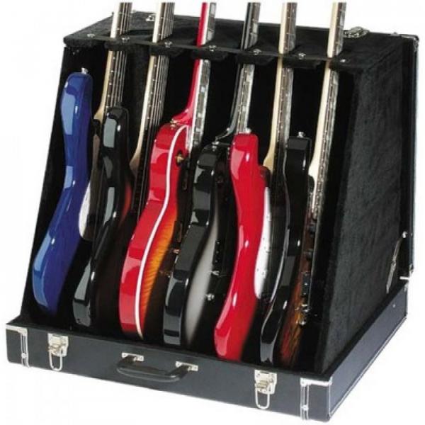 Stagg Display Stand Case For 6 Electric Or 3 Acoustic Guitars #1 image