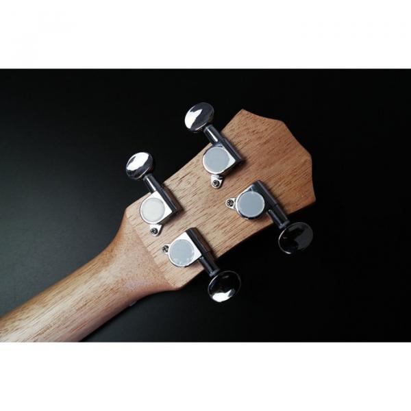 Veneer Ukulele 4 String Hawaiian 23/26 inch Spruce Acoustic Guitar #5 image