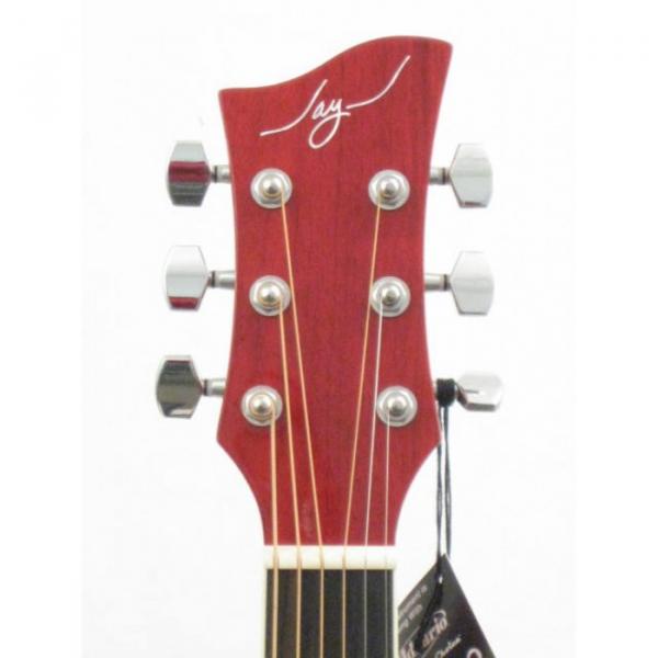 New Jay Turser Model JJ45PAKRSB Red Sunburst Acoustic Guitar Beginner Pack #5 image