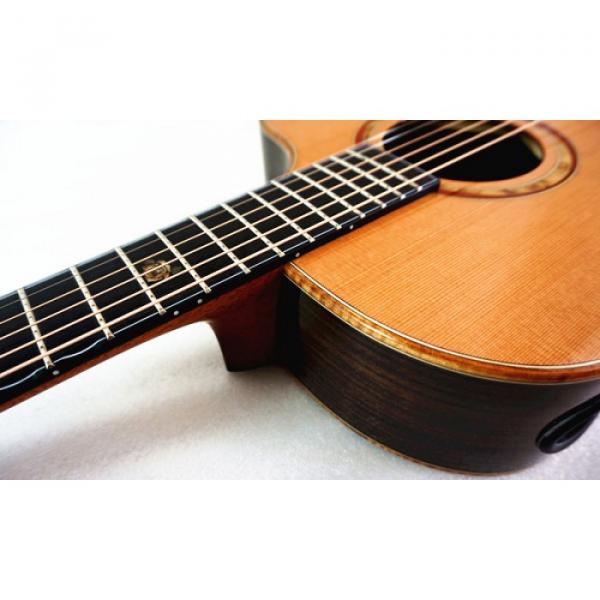 In Stock - All Solid Master Grade Double Top Acoustic Guitar Model Artist B Free Fiberglass Case #4 image