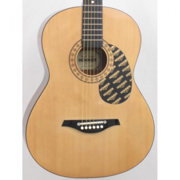Great Brand New Hohner W200 Concert Size Acoustic Guitar #3 image
