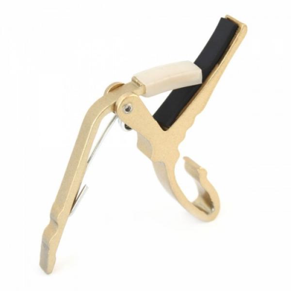 Golden Quick Change Guitar Capo for Acoustic Electric Guitar #3 image