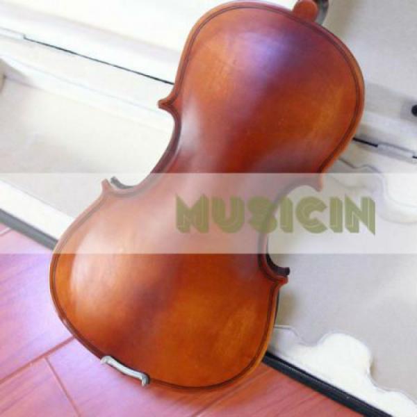 Full Size 4/4 Natural Acoustic Violin #2 image
