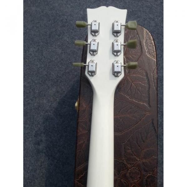 Custom Shop White John Lennon Acoustic Electric Guitar #3 image