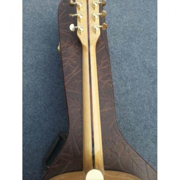 Custom Shop Tiger Maple Back Dove Hummingbird Natural Acoustic Guitar #5 image