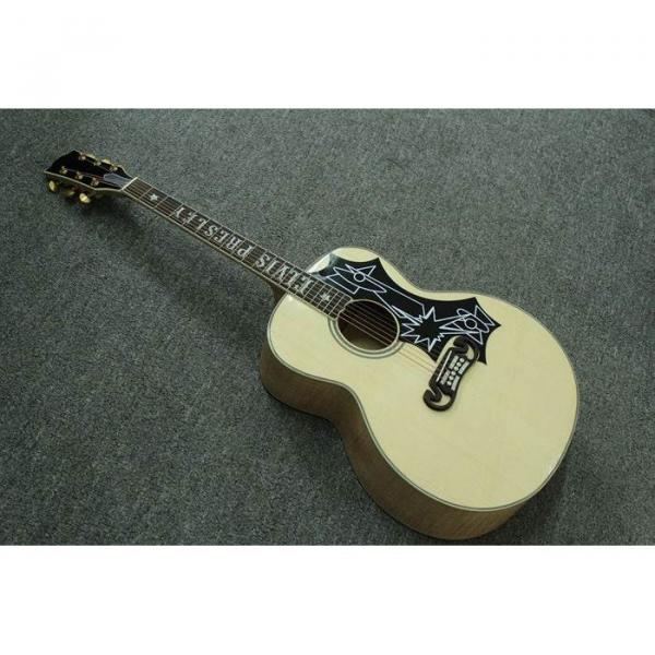 Custom Shop SJ200 Elvis Presley Natural Acoustic Guitar #2 image