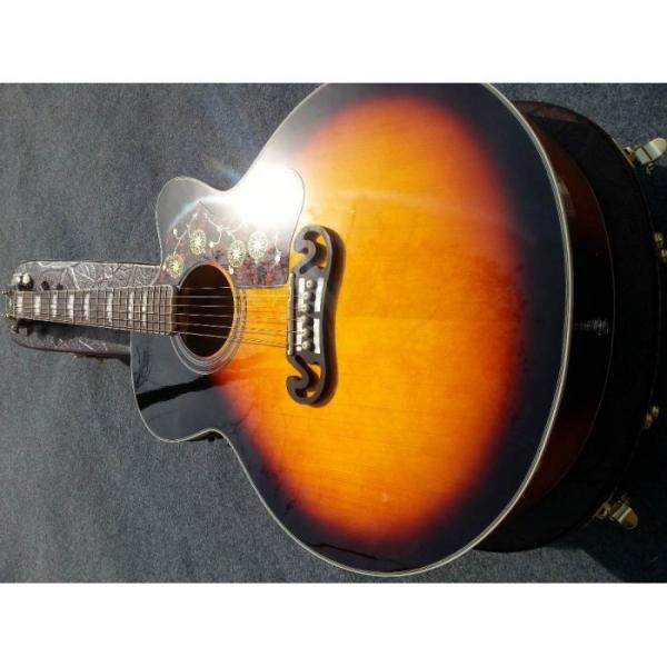 Custom Shop SJ200 Sunburst Vintage Acoustic Guitar #4 image
