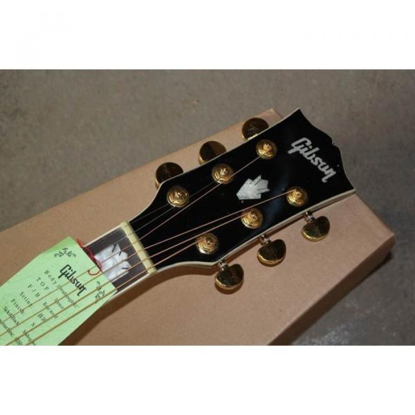 Custom Shop SJ200 Sunburst Acoustic Guitar Left Handed #3 image