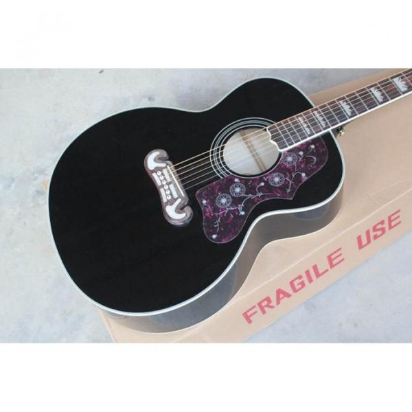 Custom Shop SJ200 Elvis Presley Black Acoustic Guitar #1 image