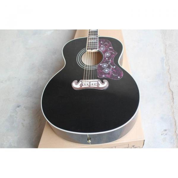 Custom Shop SJ200 Elvis Presley Black Acoustic Guitar #4 image