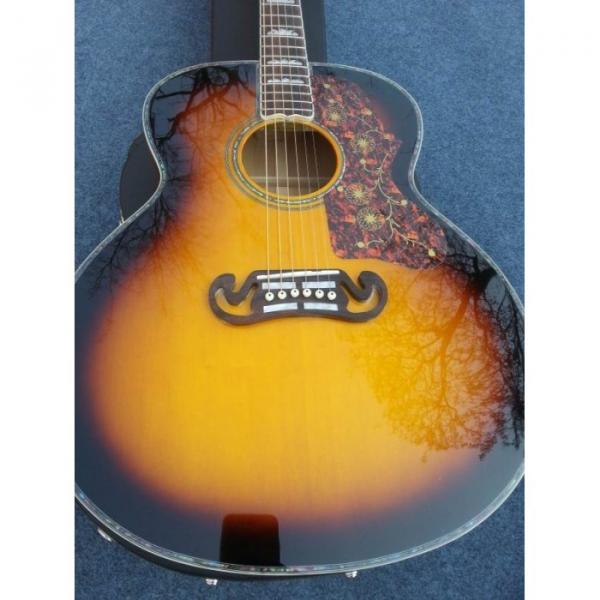 Custom Shop Pro SJ200 Sunburst Acoustic Guitar #1 image
