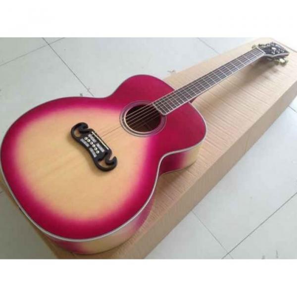 Custom Shop Pro SJ200 Purple Burst Acoustic Guitar #1 image