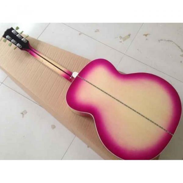 Custom Shop Pro SJ200 Purple Burst Acoustic Guitar #3 image