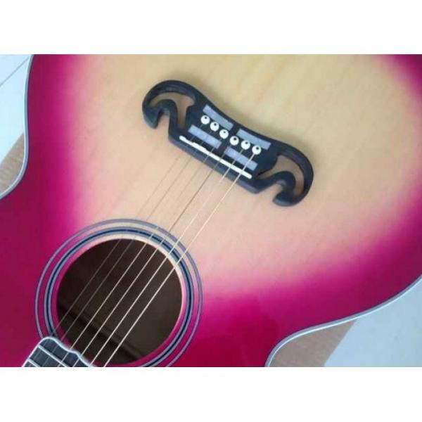Custom Shop Pro SJ200 Purple Burst Acoustic Guitar #4 image