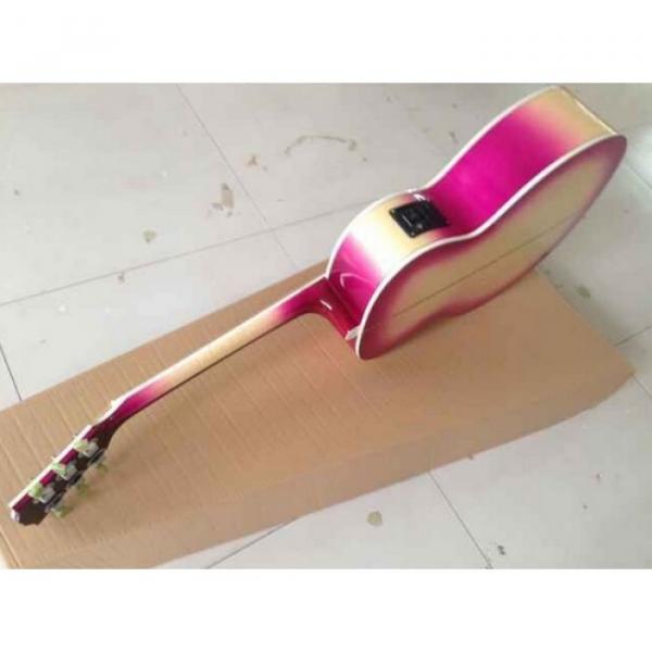 Custom Shop Pro SJ200 Purple Burst Acoustic Guitar #5 image