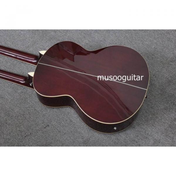 Custom Shop Natural Double Neck Acoustic Guitar #2 image