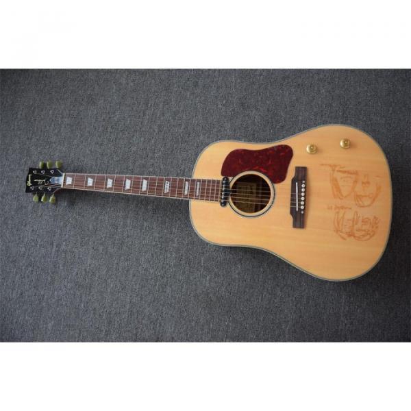 Custom Shop John Lennon  J160e Natural Acoustic Guitar #1 image