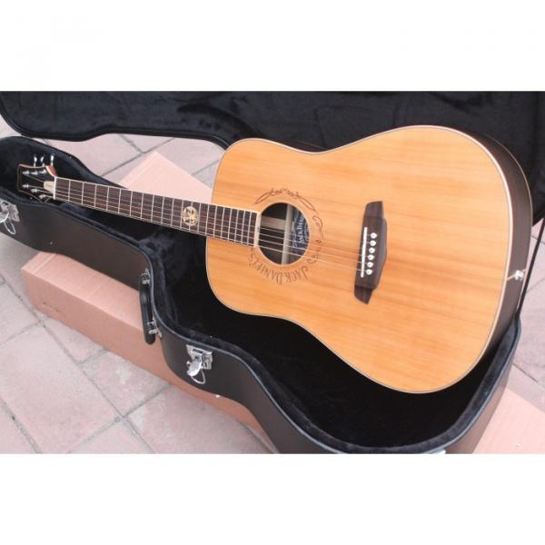 Custom Shop Jack Daniels Natural Acoustic Guitar #1 image