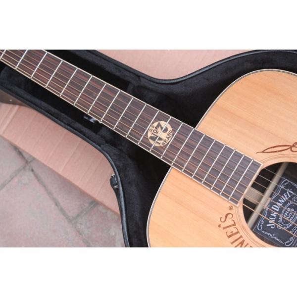 Custom Shop Jack Daniels Natural Acoustic Guitar #3 image