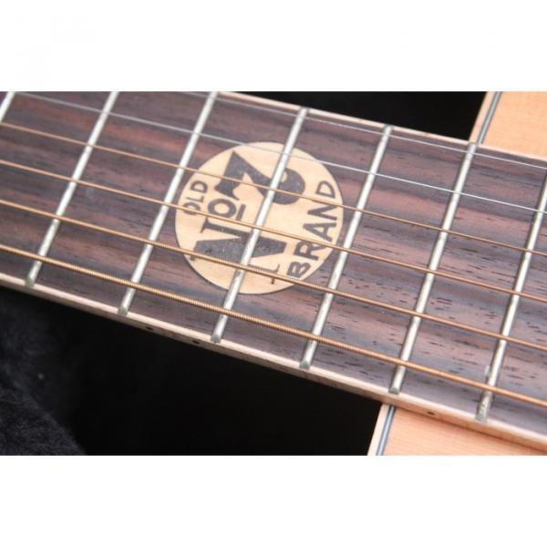 Custom Shop Jack Daniels Natural Acoustic Guitar #4 image