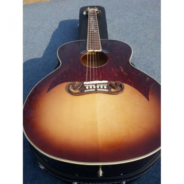 Custom Shop Johnny Cash Tobacco Color Acoustic Guitar #1 image