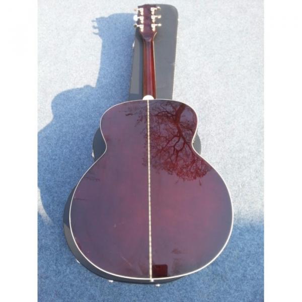 Custom Shop Johnny Cash Tobacco Color Acoustic Guitar #4 image