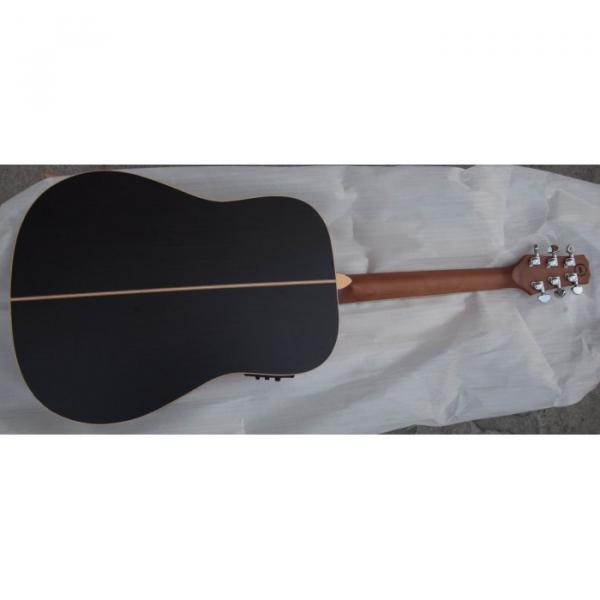 Custom Shop Jack Daniels Dark Acoustic Guitar with Fishman EQ #5 image