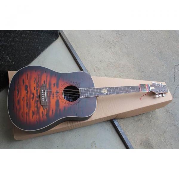 Custom Shop Jack Daniels Dark Acoustic Guitar #1 image