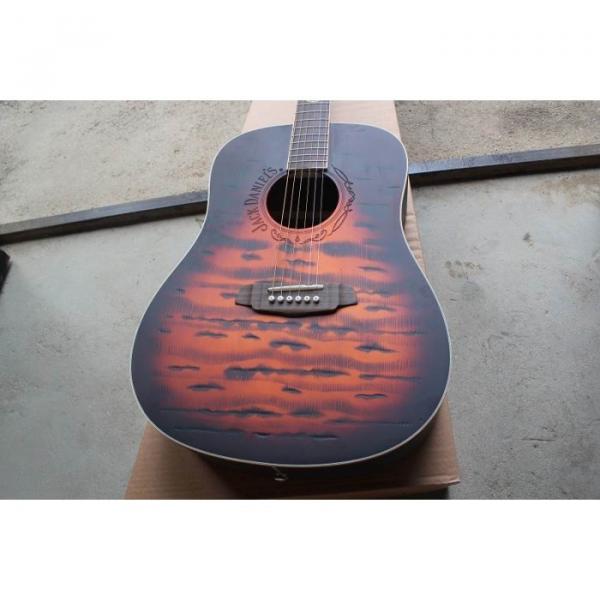 Custom Shop Jack Daniels Dark Acoustic Guitar #3 image