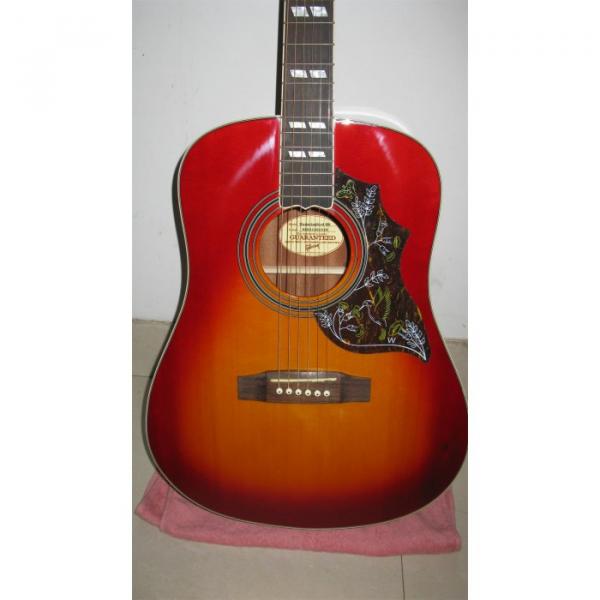 Custom Shop Dove Hummingbird Sunburst Acoustic Guitar #1 image