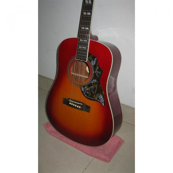 Custom Shop Dove Hummingbird Sunburst Acoustic Guitar #5 image