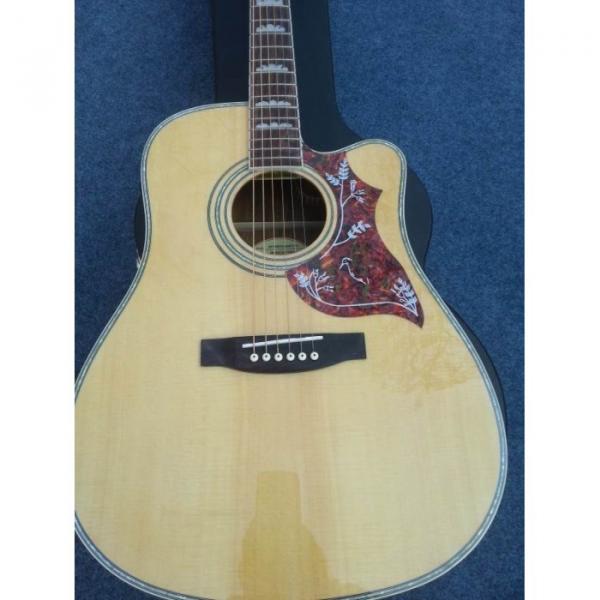 Custom Shop Dove Cutaway Hummingbird Natural Acoustic Guitar #1 image