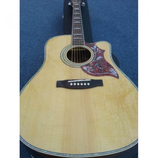 Custom Shop Dove Cutaway Hummingbird Natural Acoustic Guitar #5 image