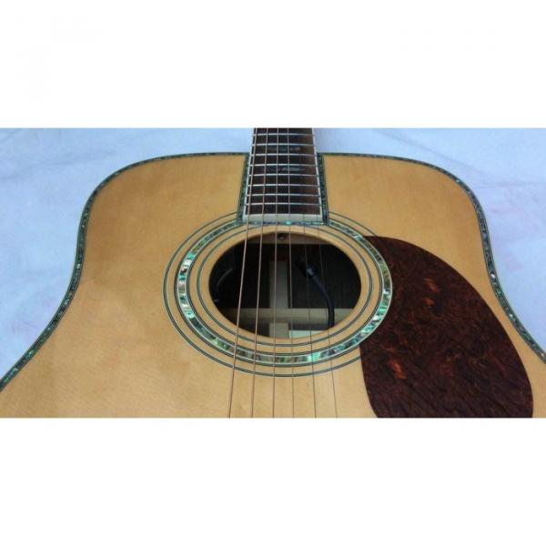 Custom Shop D45 Ellipse Blend Fishman EQ Natural Acoustic Guitar Sitka Solid Spruce Top #1 image