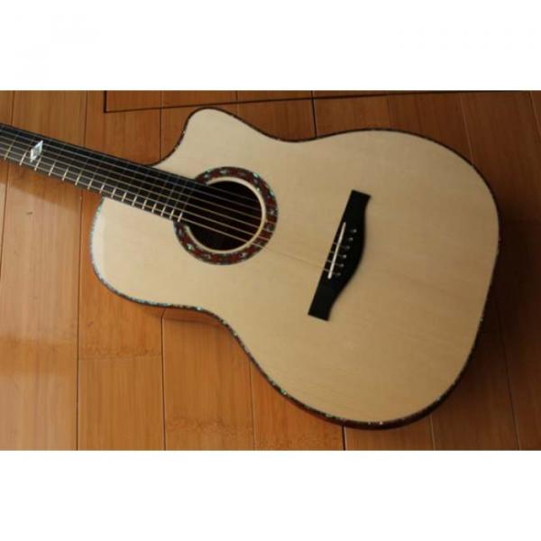 Custom Shop Fan Fretted Acoustic Guitar AG300 #3 image