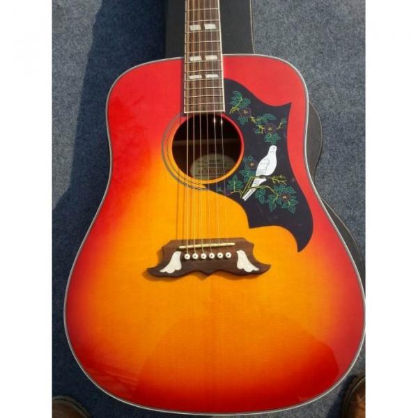 Custom Shop Dove Pro Sunburst Acoustic Guitar #1 image