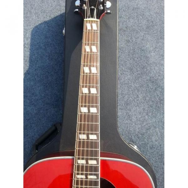 Custom Shop Dove Pro Sunburst Acoustic Guitar #4 image