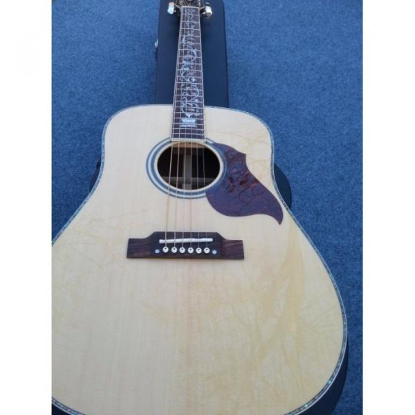 Custom J45 J-45 Natural Finish Acoustic Guitar Tree of Life Inlay #1 image