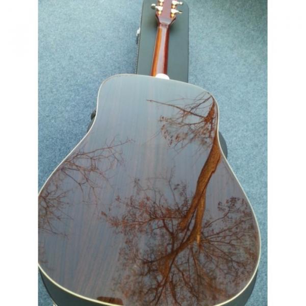 Custom J45 J-45 Natural Finish Acoustic Guitar Tree of Life Inlay #4 image