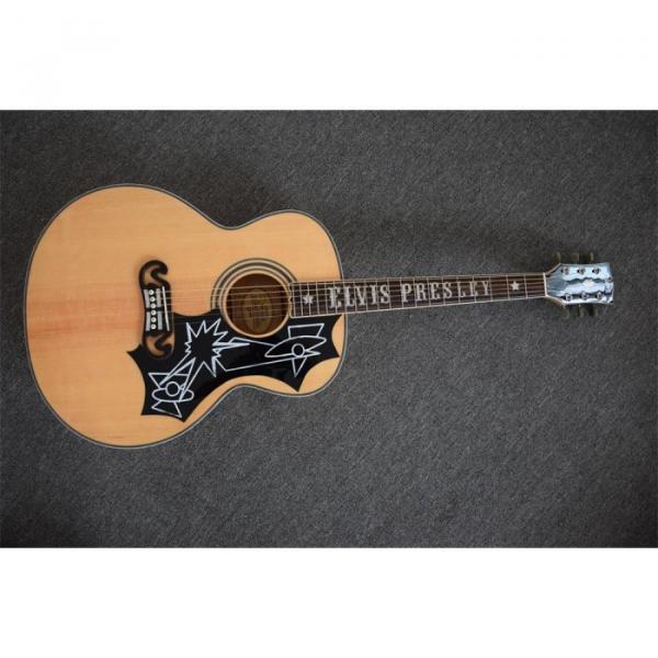 Custom J200 Elvis Presley Inlayed Acoustic Guitar #1 image