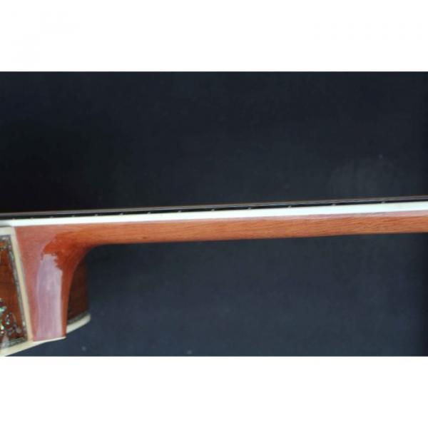 Custom Handmade Deluxe Dreadnought Solid Koa Wood Acoustic guitar #3 image