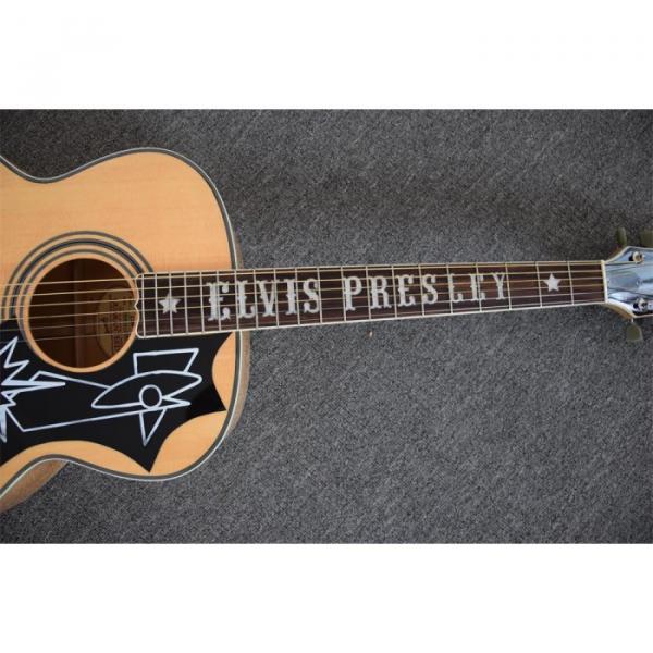 Custom J200 Elvis Presley Inlayed Acoustic Guitar #3 image