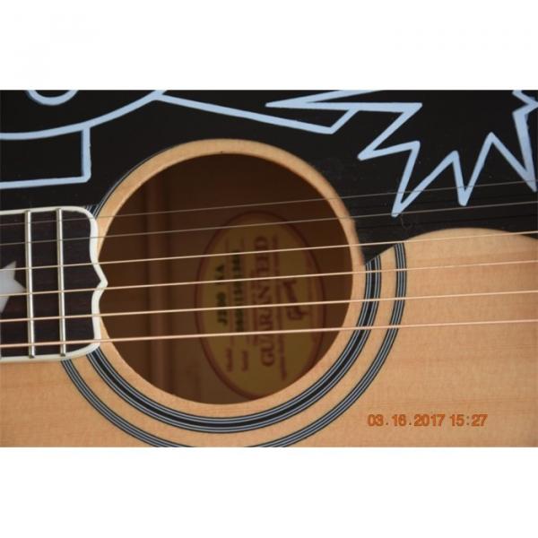 Custom Built J200 Elvis Presley Inlayed Acoustic Guitar #4 image