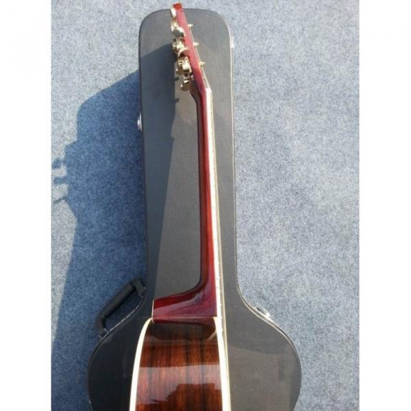 Custom  Shop Cutaway Lakewood Inlayed Signature Natural Acoustic Guitar #3 image