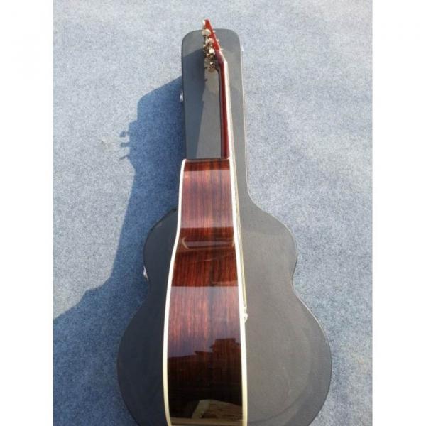 Custom  Shop Cutaway Lakewood Inlayed Signature Natural Acoustic Guitar #4 image