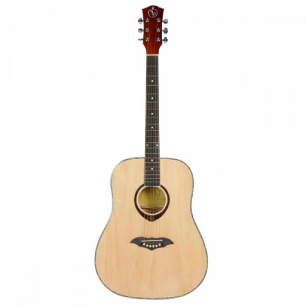 Beginner 41&quot; Folk Acoustic Wooden Guitar Primary Color #2 image