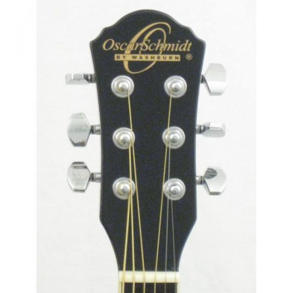 Brand New Washburn OGHS/B Black Finish Half Size Smaller Acoustic Guitar #3 image