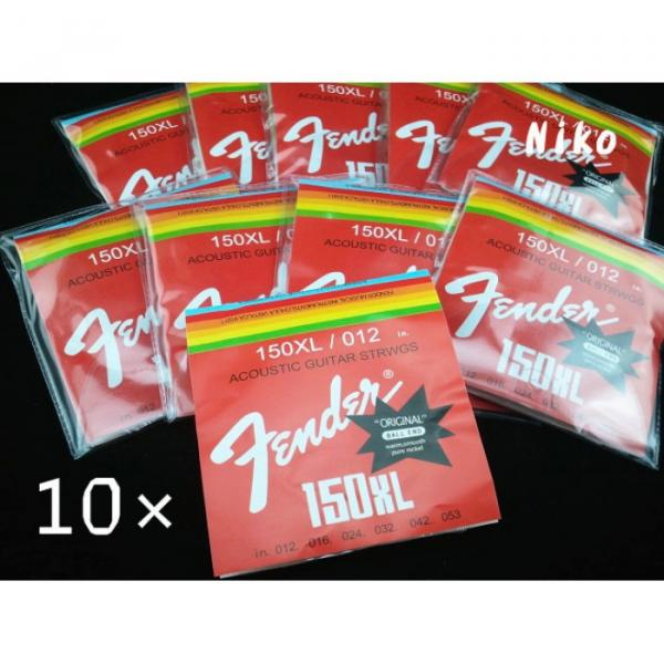 10 Sets/ Pack of New 150XL Acoustic Guitar Strings #1 image