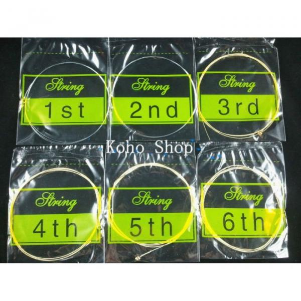 3 Sets Of Acoustic Guitar Strings 60XL #4 image